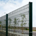 3D kavisli kaynaklı tel örgü çit güvenlik çit